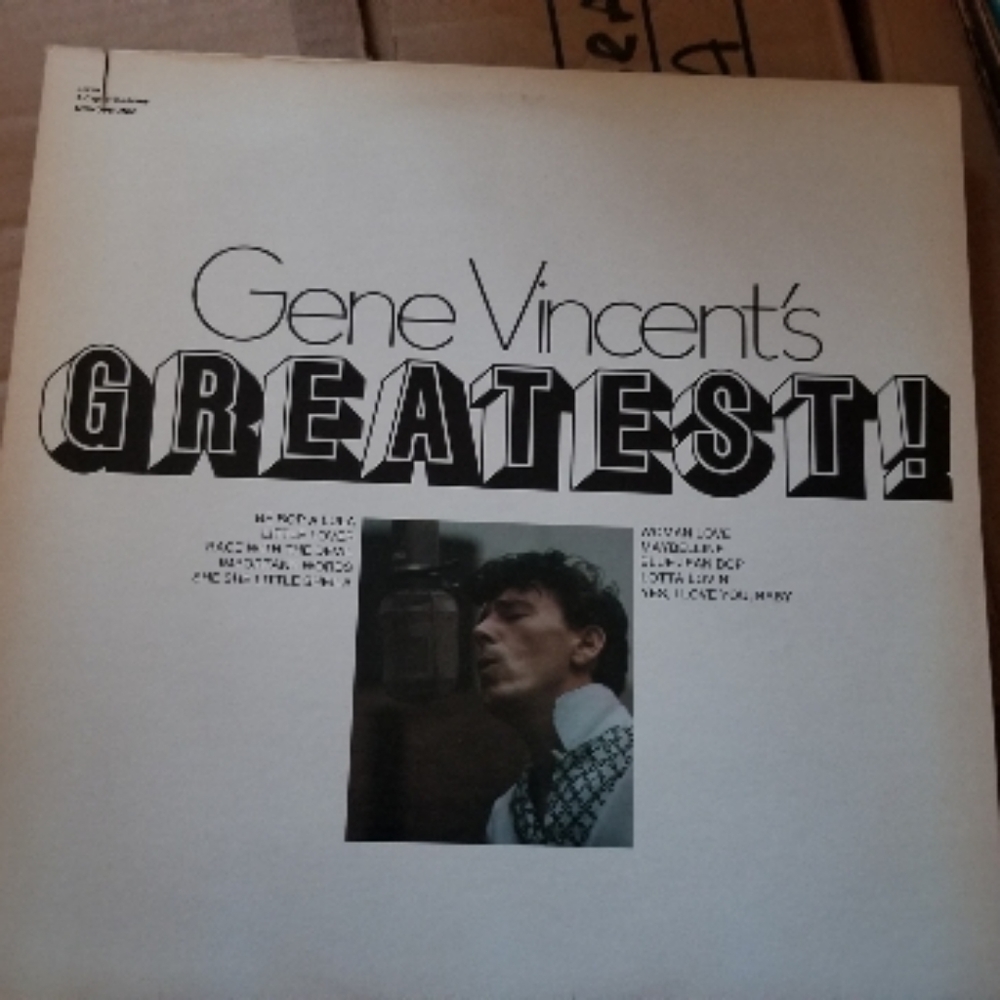 Gene Vincent - Greatest Hits  LP